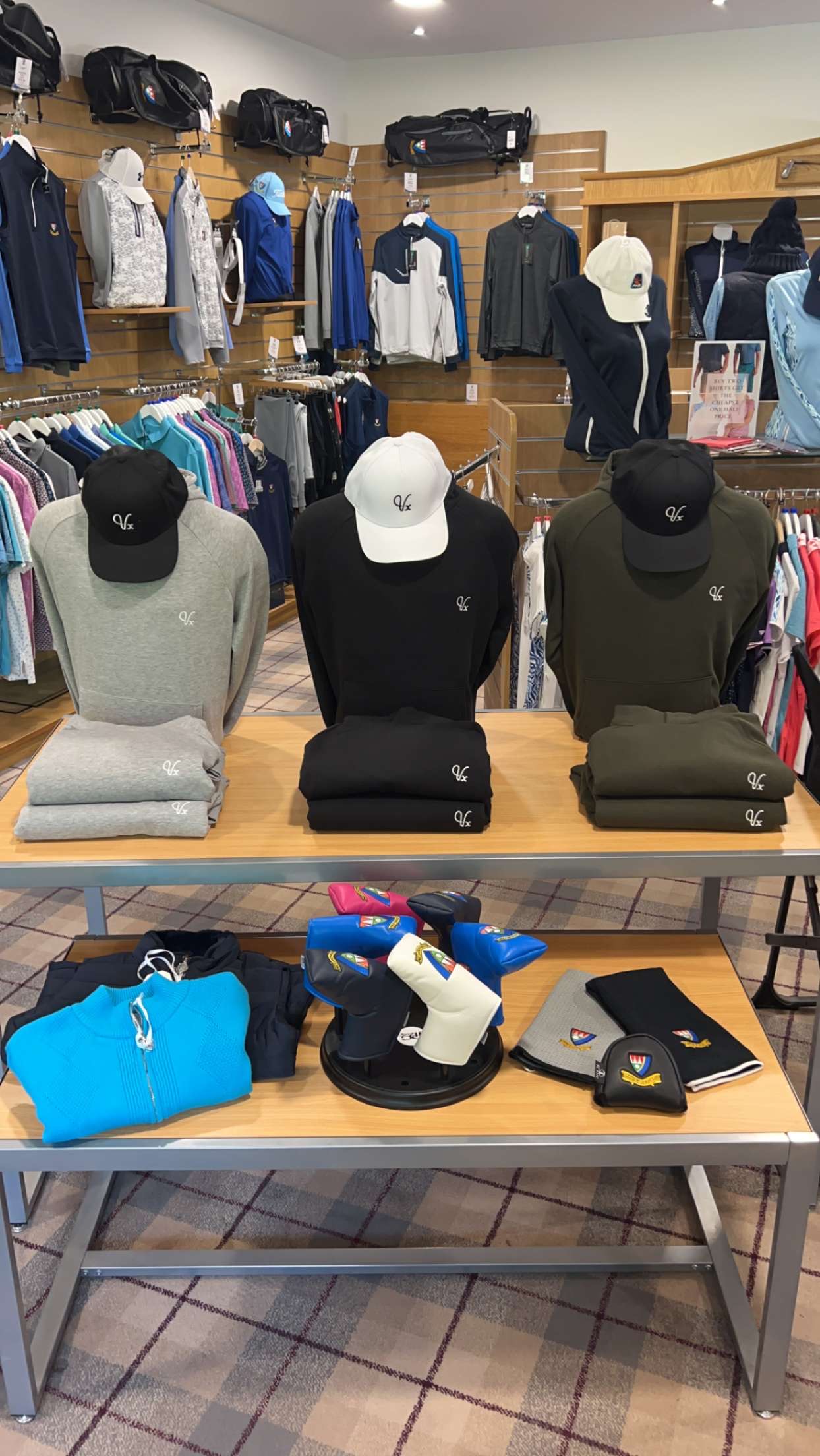 VX pro shop at Deeside Golf Club